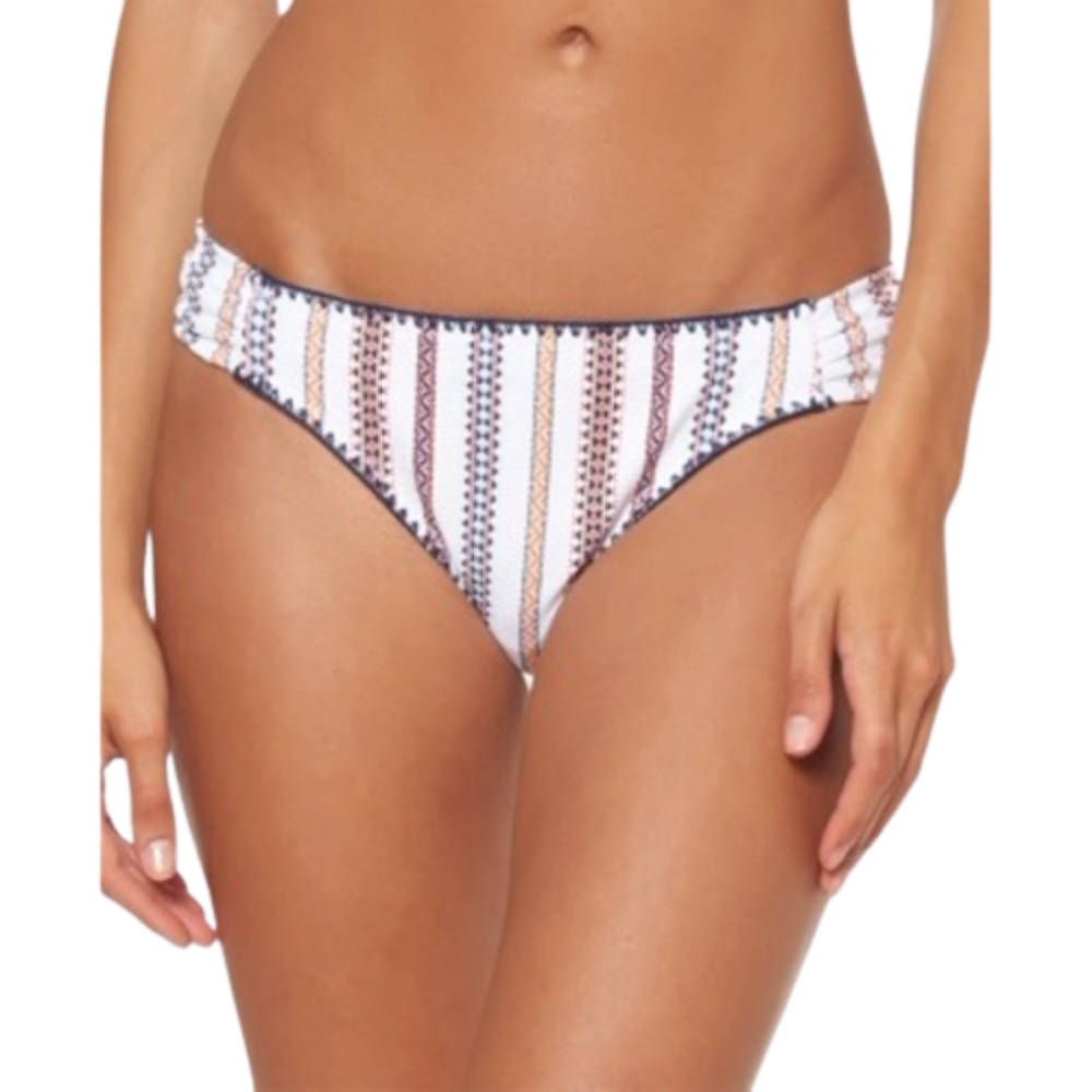 Jessica Simpson Tribal striped Bikini Swim Bottom NEW